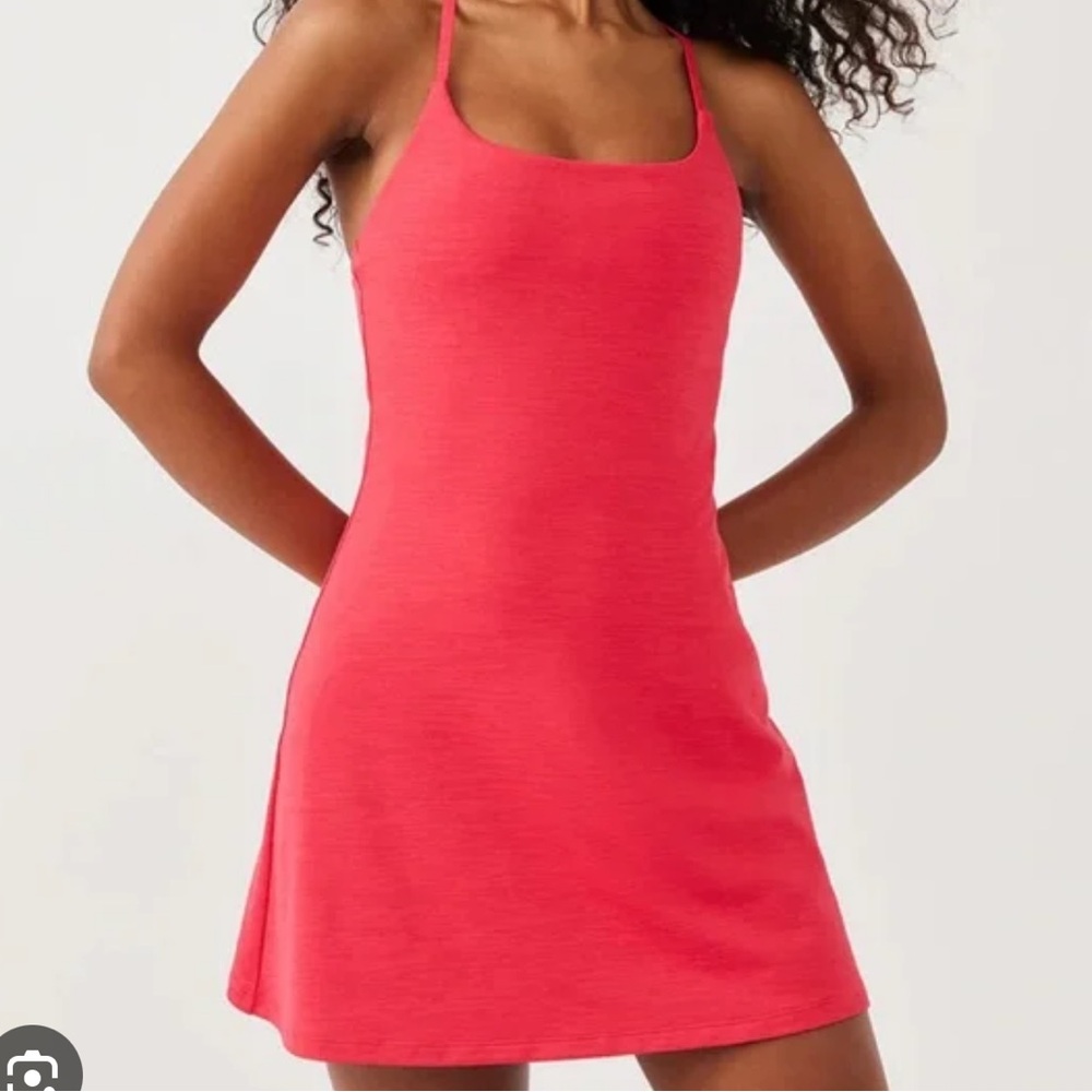 Outdoor Voices Passionfruit Move Free Dress